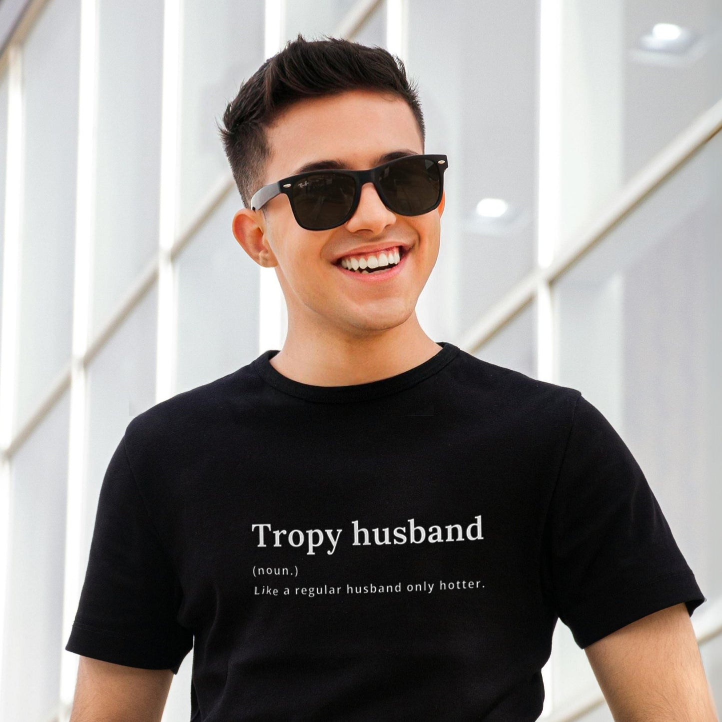 Trophy Husband -Soft Men's T-Shirt