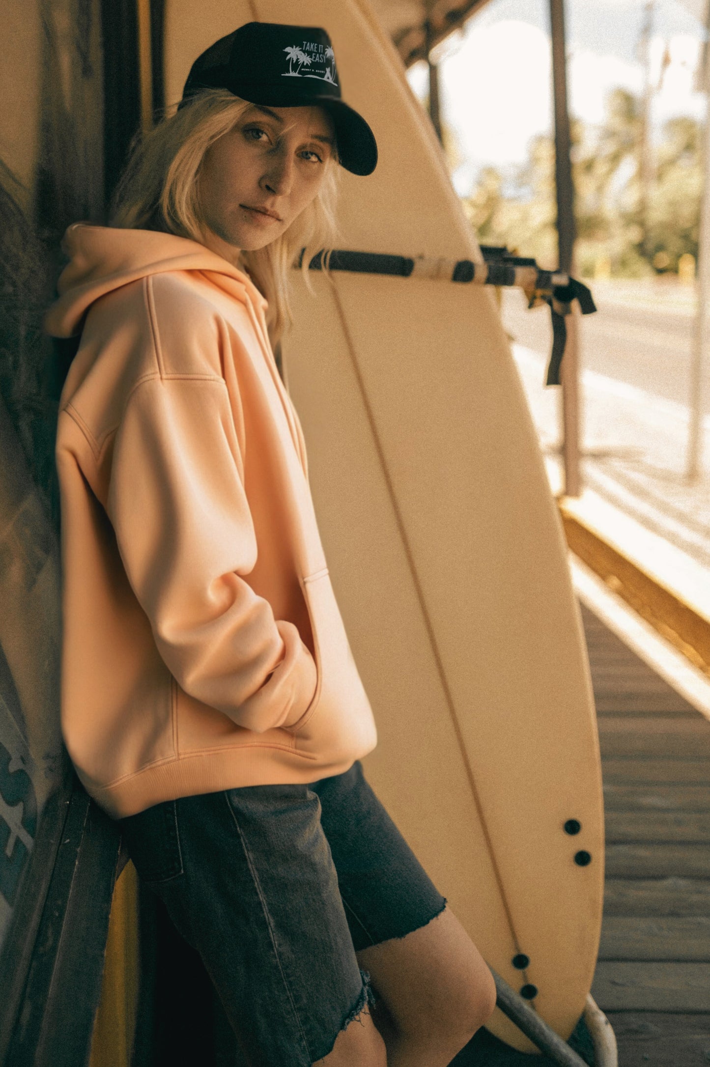 Night Surfing - Women's midweight Surf hoodie