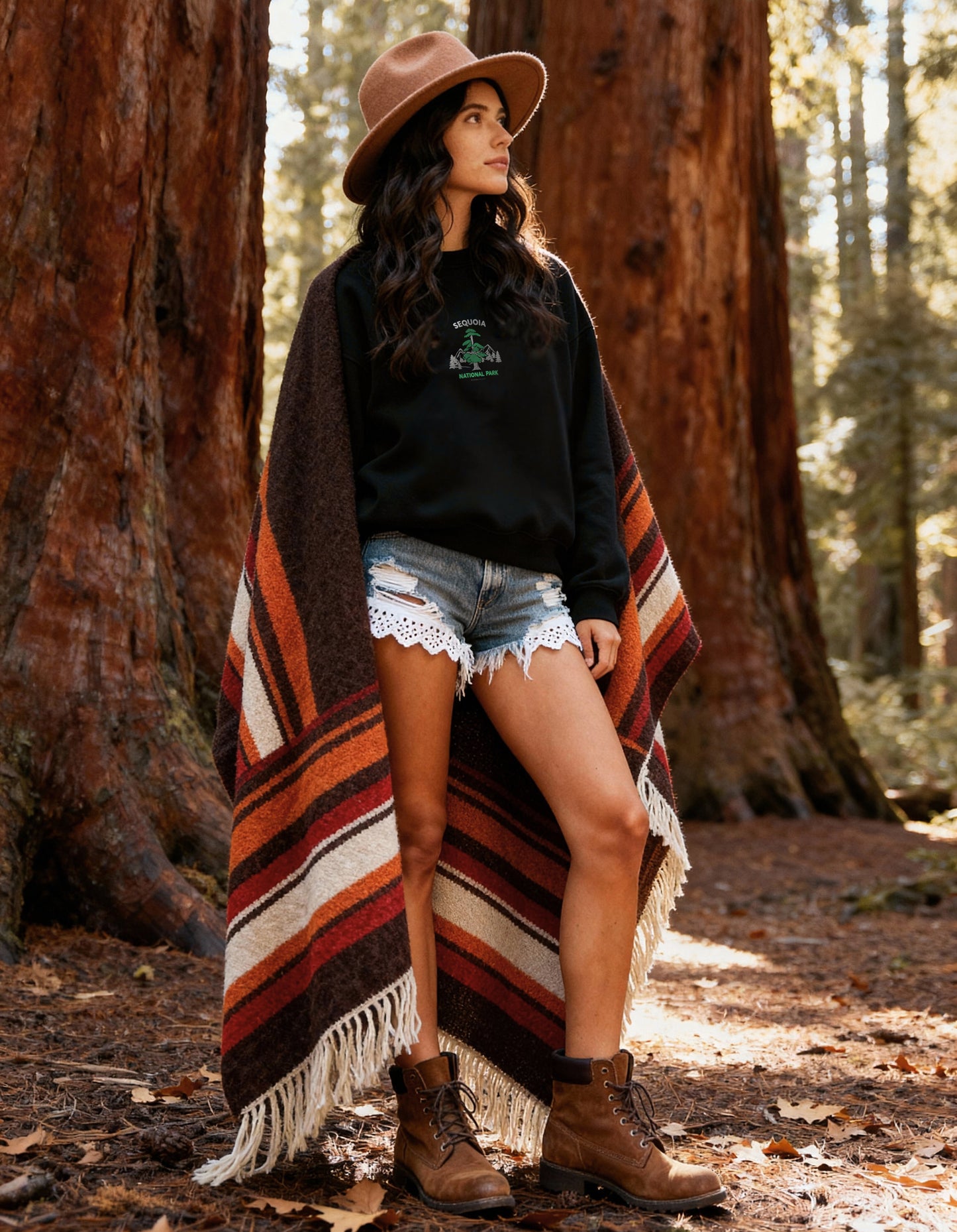 Sequoia National Park Embroidered women's Sweatshirt - Jhonnybgoods