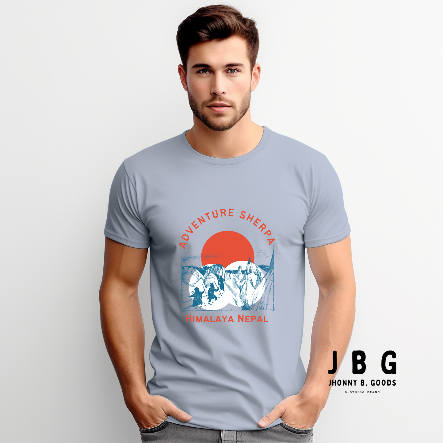 Adventure Sherpa Men's t-shirt - Jhonnybgoods