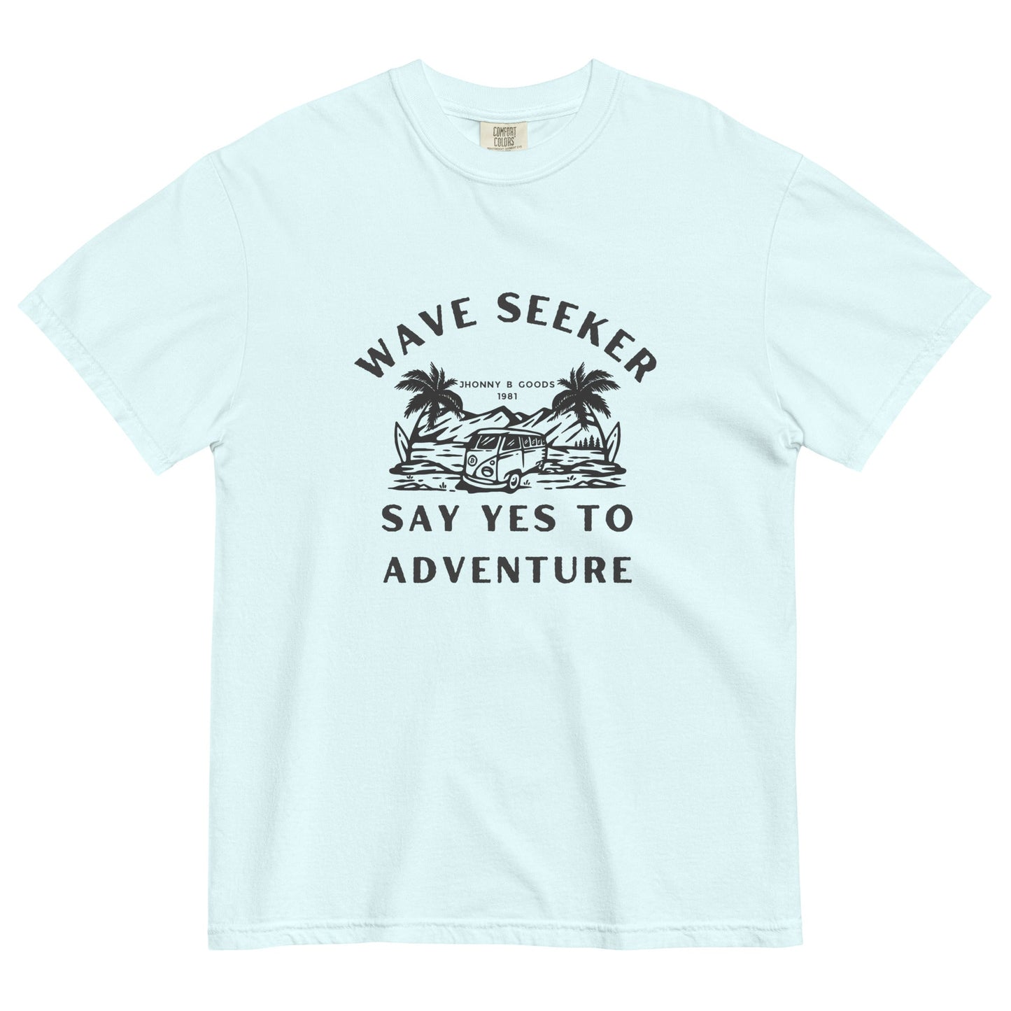 Wave Seeker women garment-dyed heavyweight t-shirt - Jhonnybgoods