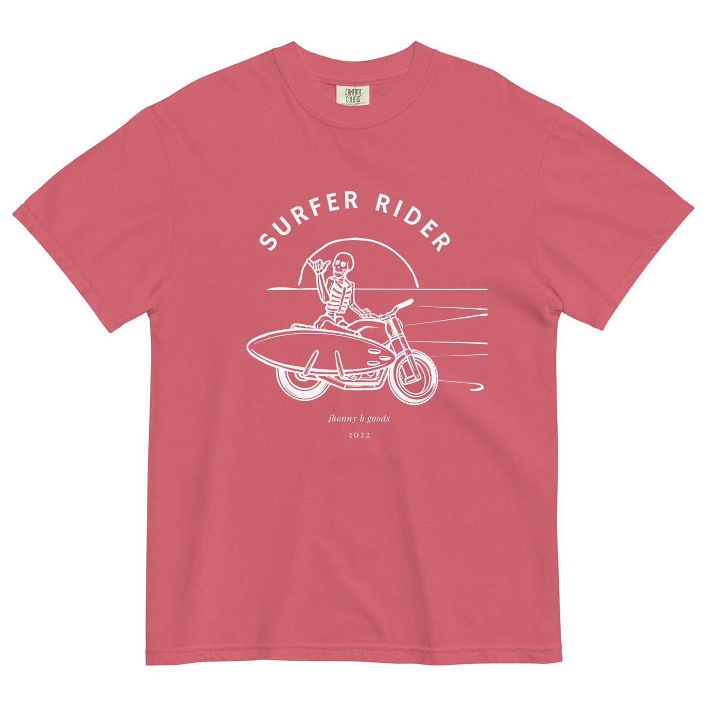 Surfer Rider women's garment-dyed heavyweight t-shirt - Jhonnybgoods