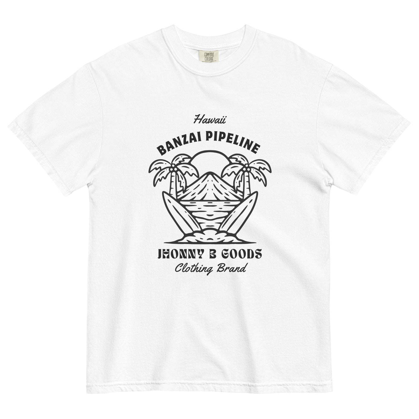 Banzai Pipeline Men's garment-dyed heavyweight t-shirt - Jhonnybgoods