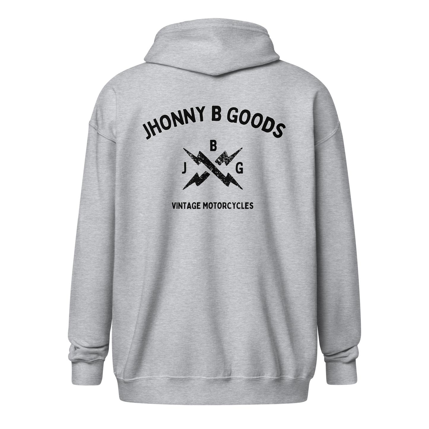 Vintage Motorcycles men's heavy blend zip hoodie - Jhonnybgoods