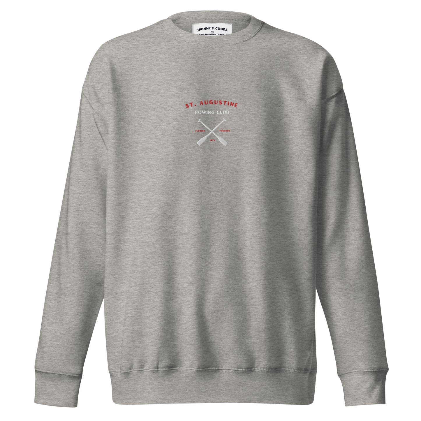 St. Augustine Rowing Club Embroidered men Premium Sweatshirt - Jhonnybgoods