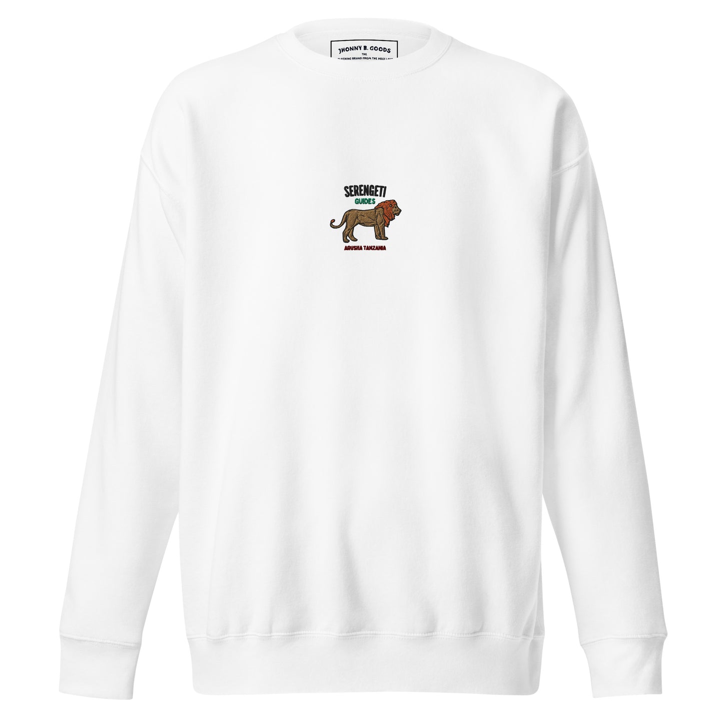 Serengeti Embroidered men Premium Sweatshirt - Jhonnybgoods