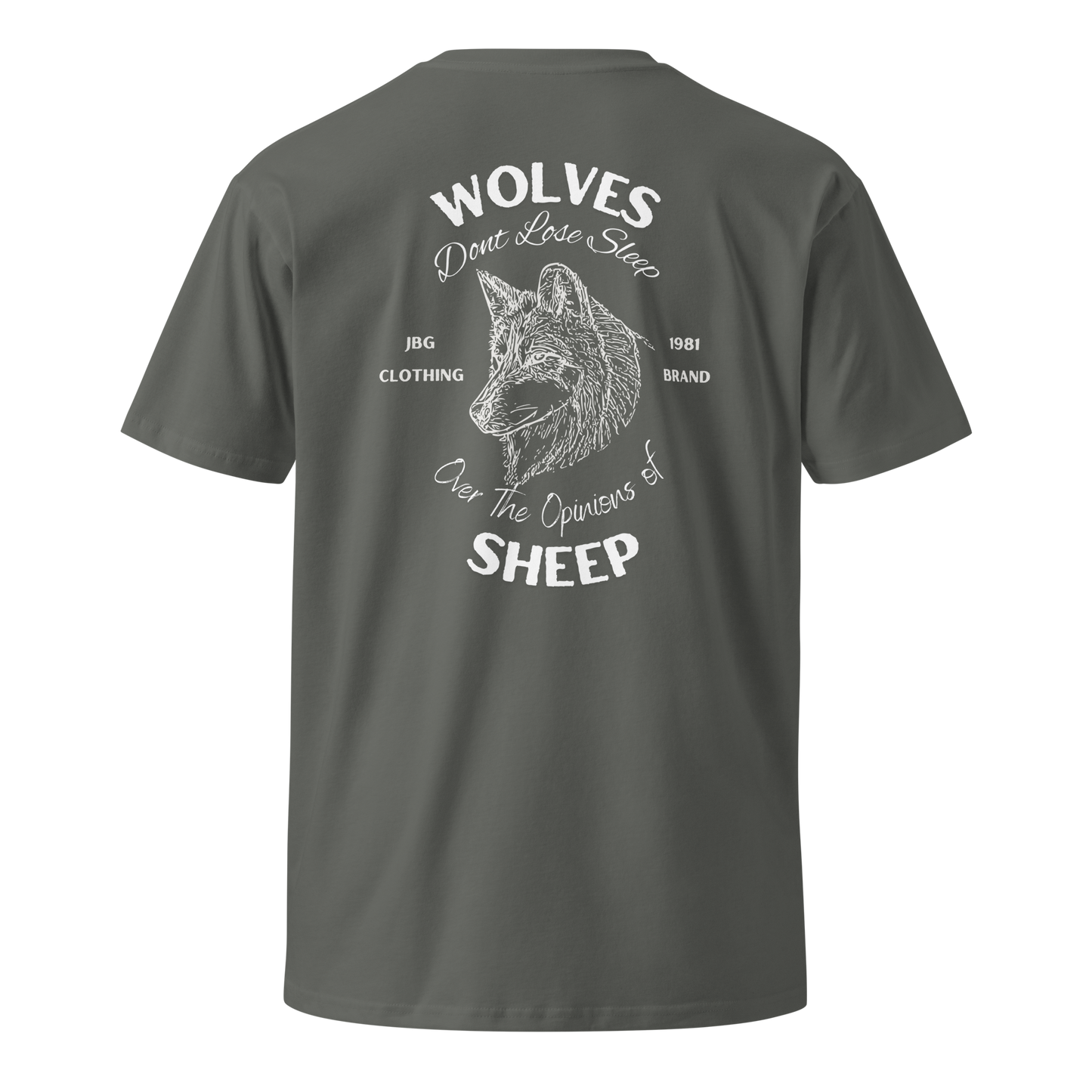 Men's Wolves & Sheep premium t-shirt