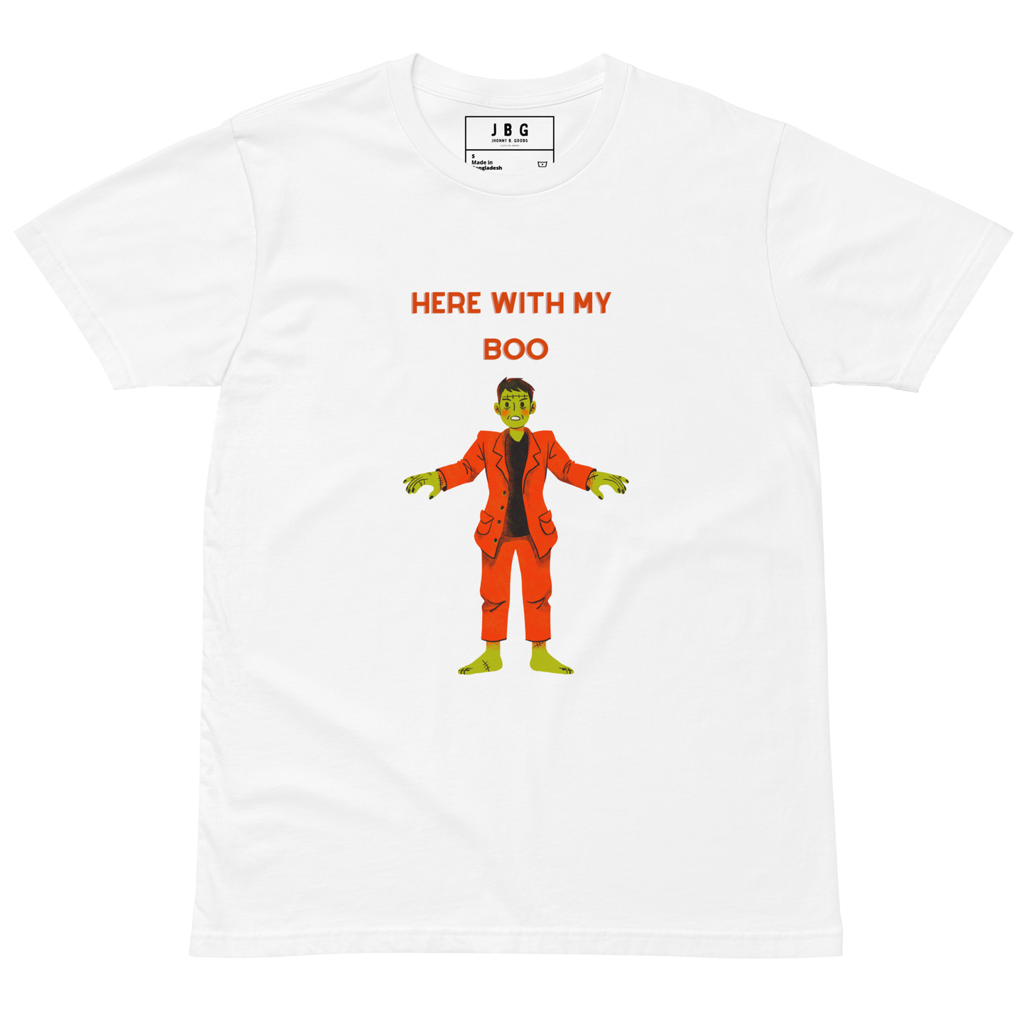 With My Boo premium t-shirt