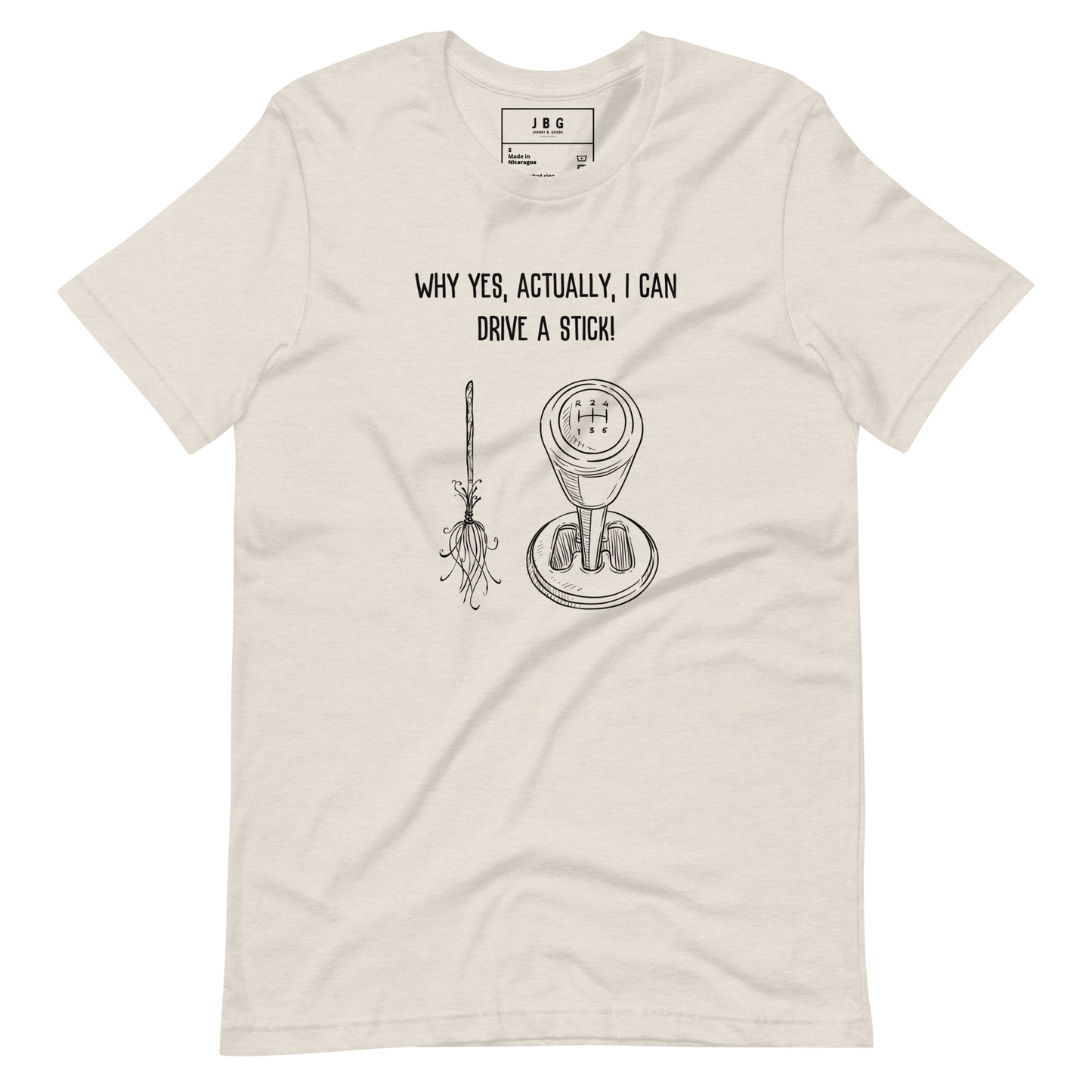 Yes I Can Drive A Stick Women's t-shirt