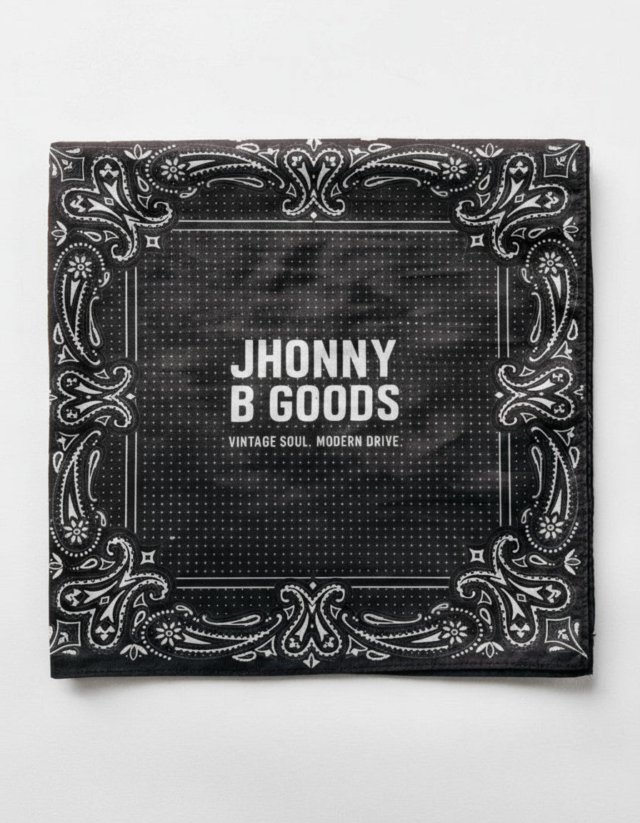 Jhonny B Goods Bandana Black