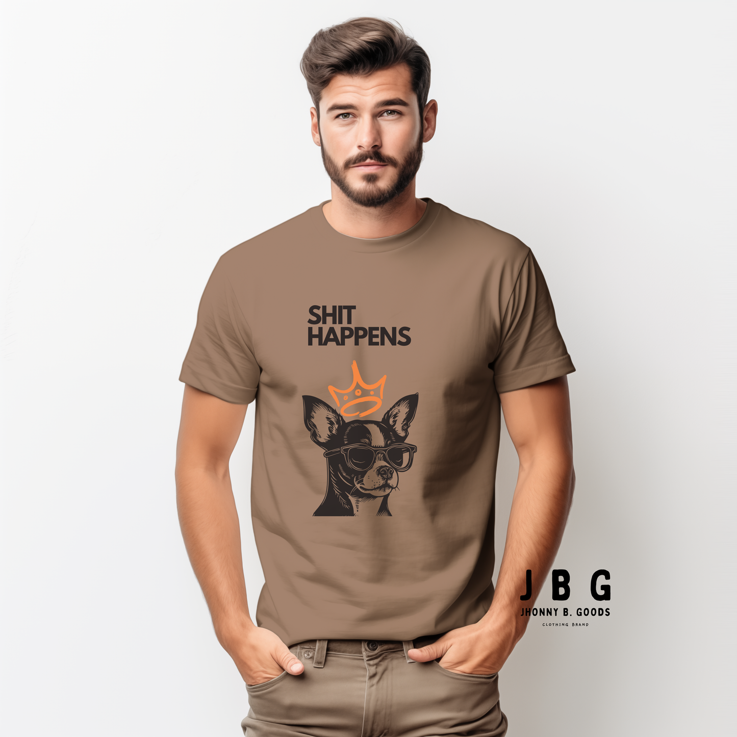 Shit Happens dogs Men's classic tee