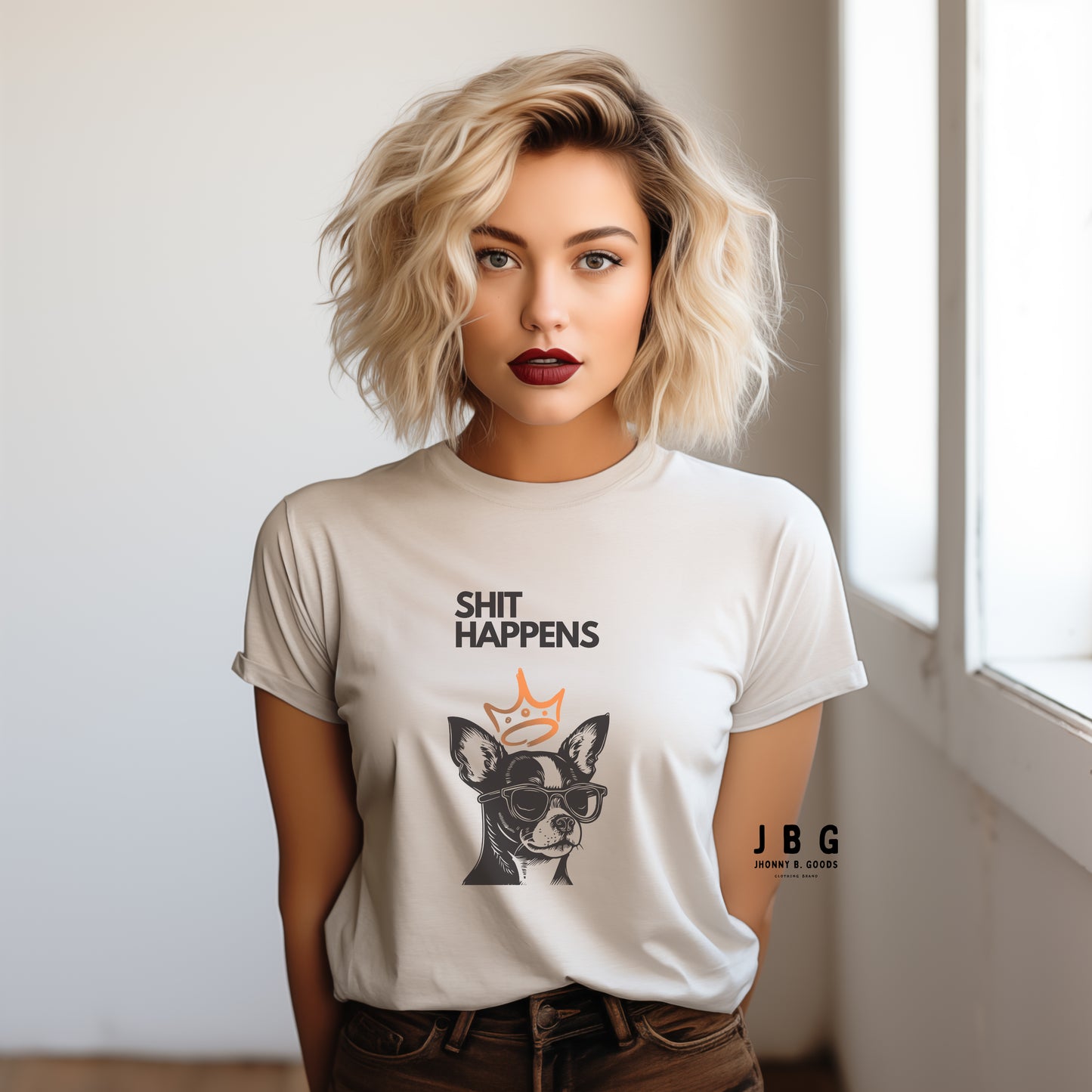 Shit Happens women t-shirt