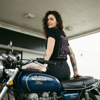 Heartbreak Hotel Women’s Premium T-Shirt | Vintage Moto Graphic Tee