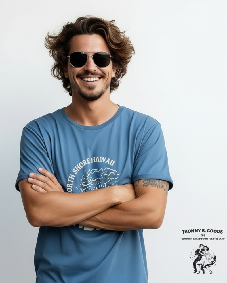 Aloha North Shore Men's classic tee - Jhonnybgoods