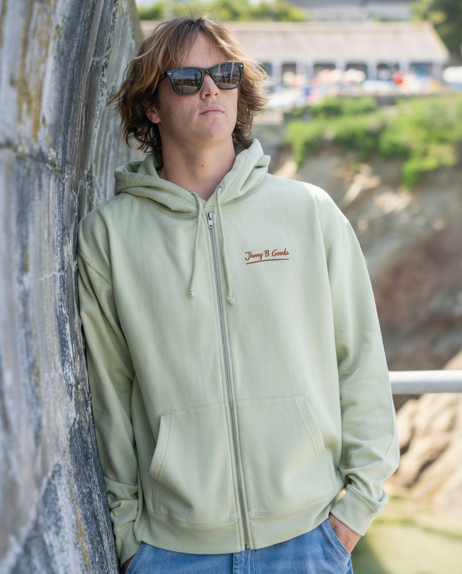 Tribal Surf - mens Premium full zip hoodie - Jhonnybgoods