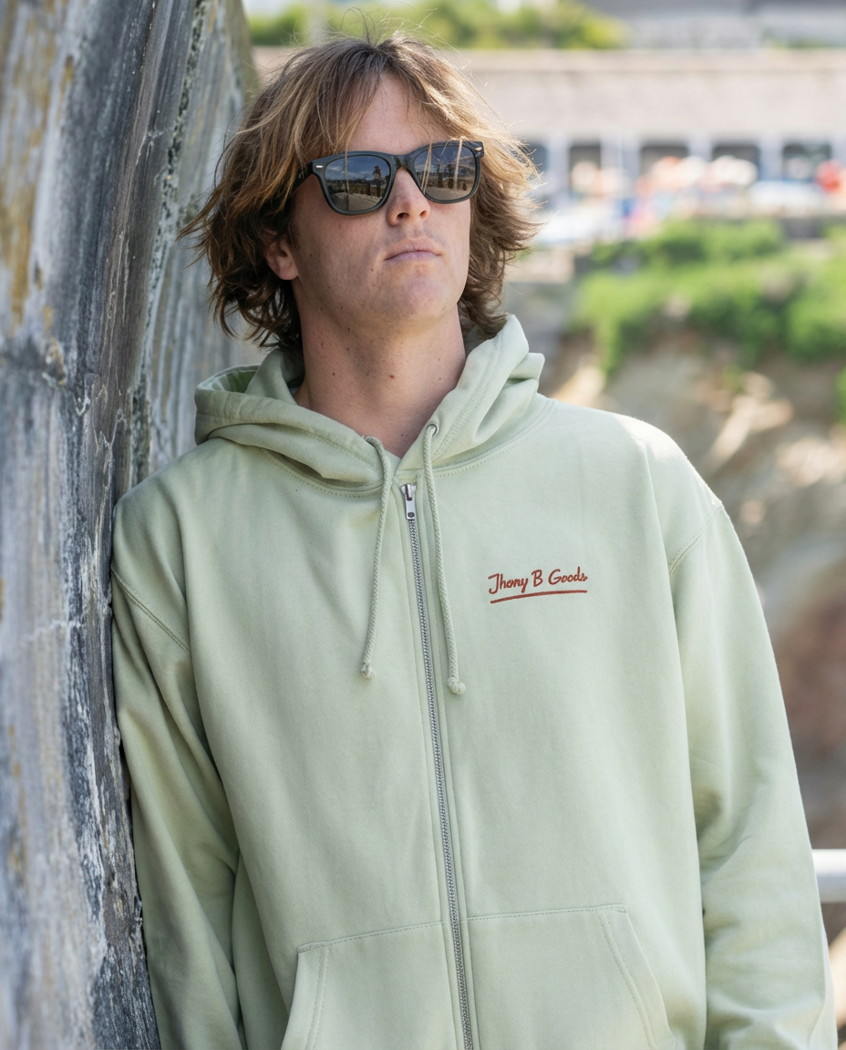 Tribal Surf - mens Premium full zip hoodie - Jhonnybgoods