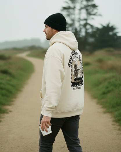 JBG Surf Club Men’s Premium Midweight Hoodie | Everyday Streetwear Comfort - Jhonnybgoods