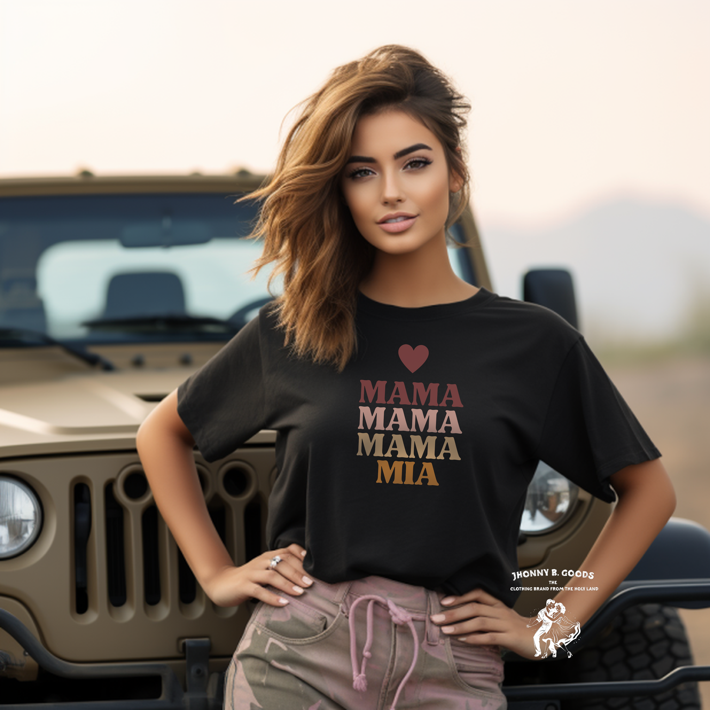 Mama Mama Mama Mia Women’s Crop Tee