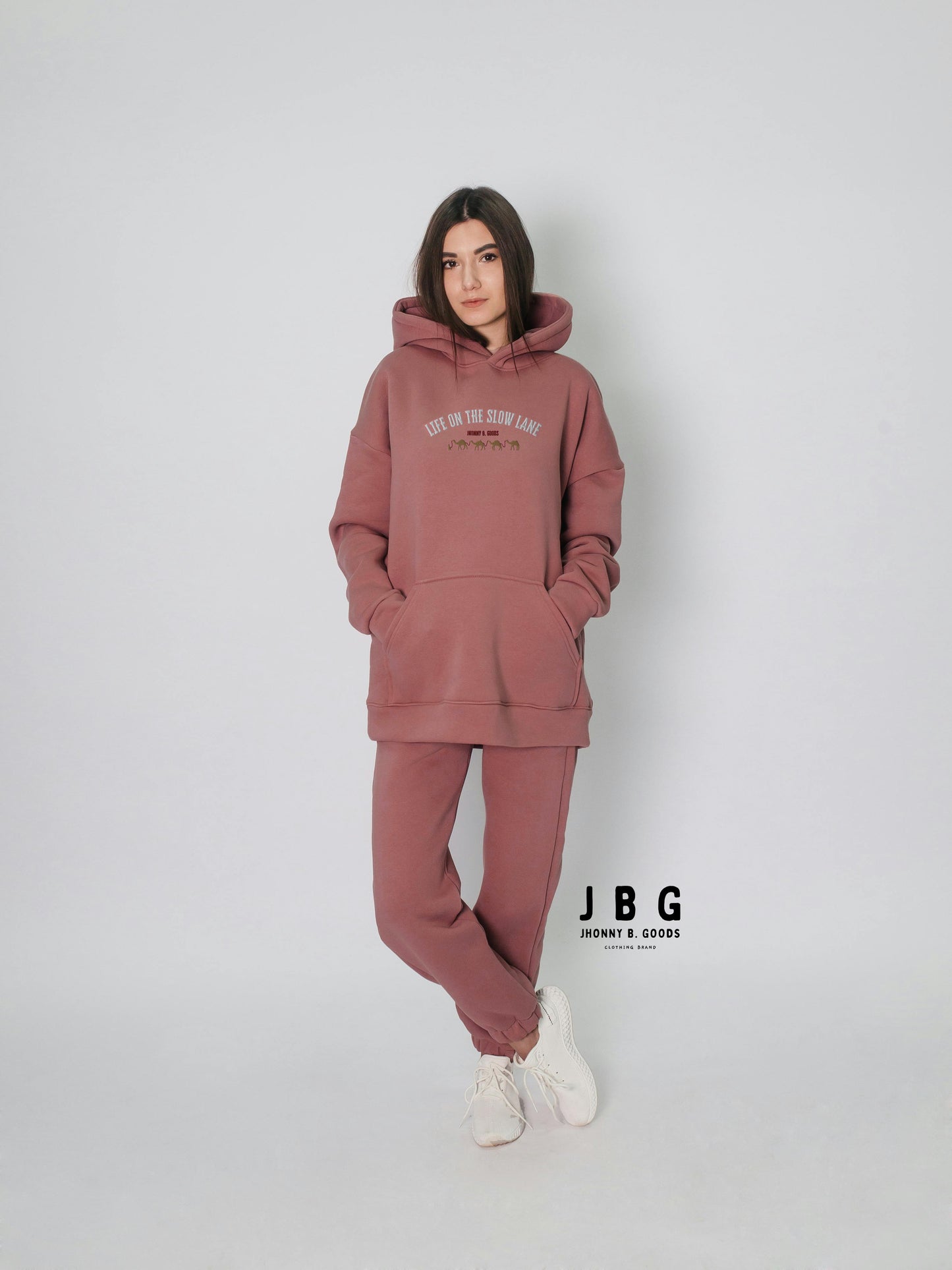 Life on The Slow Lane  Women's pigment-dyed hoodie