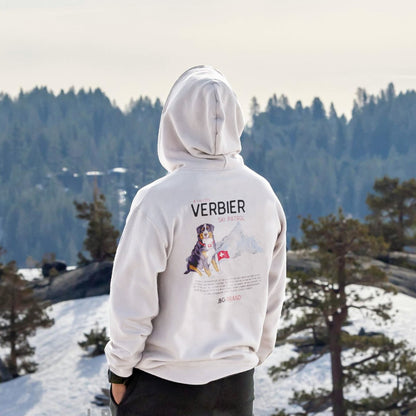 Verbier Ski Patrol heavy blend zip hoodie