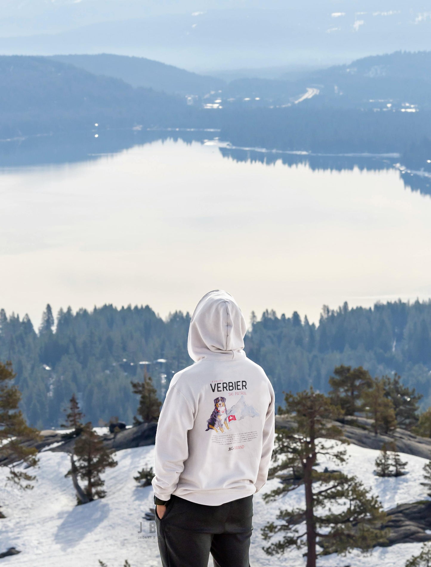 Verbier Ski Patrol heavy blend zip hoodie