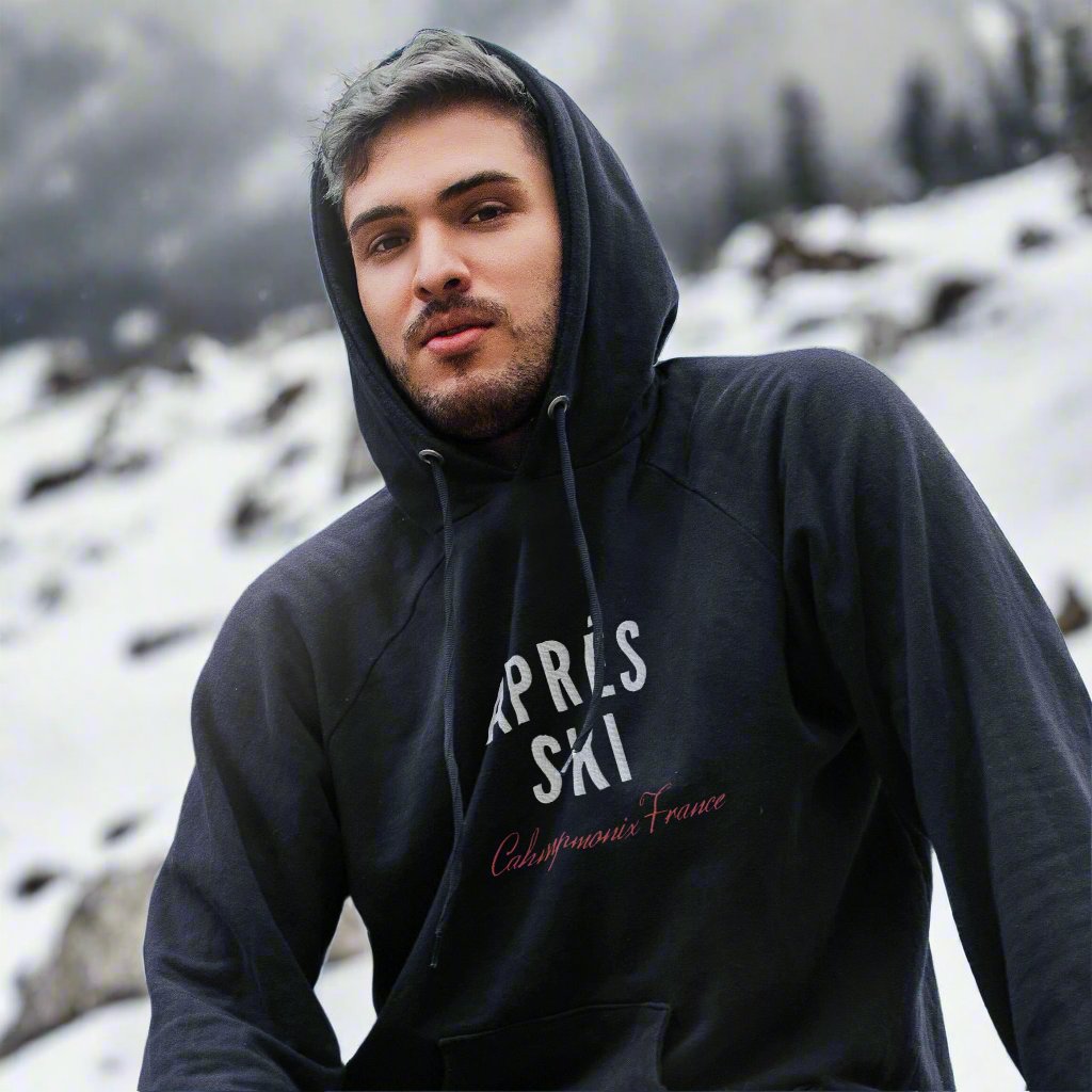 Apres' Ski Embroiderd Men's Hoodie