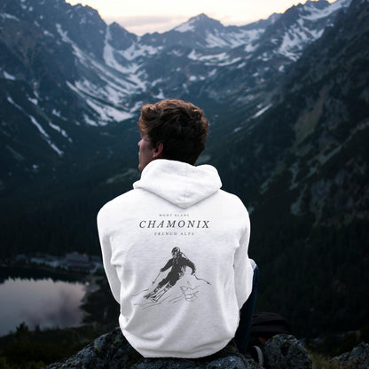 Chamonix Men's  eco raglan hoodie