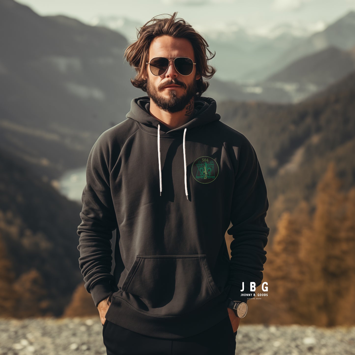 504 Counter Intelligence men's hoodie