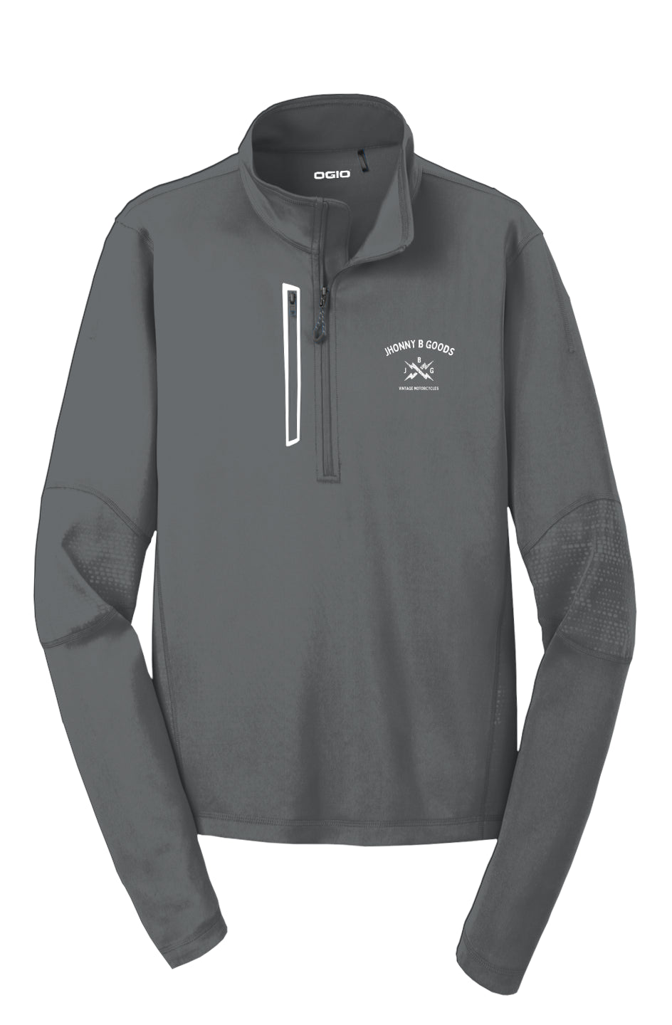 Vintage Motorcycle Racer Legend 278 - men's Fulcrum Quarter Zip jacket