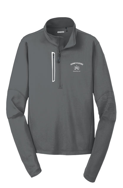 Vintage Motorcycle Racer Legend 278 - men's Fulcrum Quarter Zip jacket