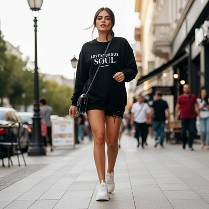 Adventurous Soul -  heavyweight long-sleeve shirt