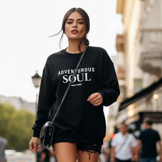 Adventurous Soul -  heavyweight long-sleeve shirt