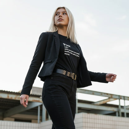 Poor - Women's Soft T-Shirt