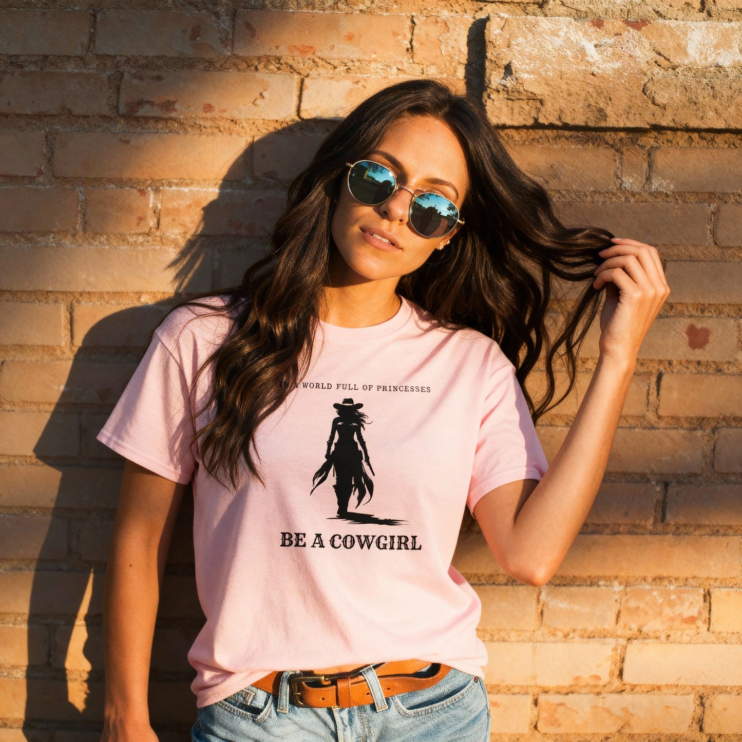 Be a Cowgirl Women's DryBlend® T-Shirt