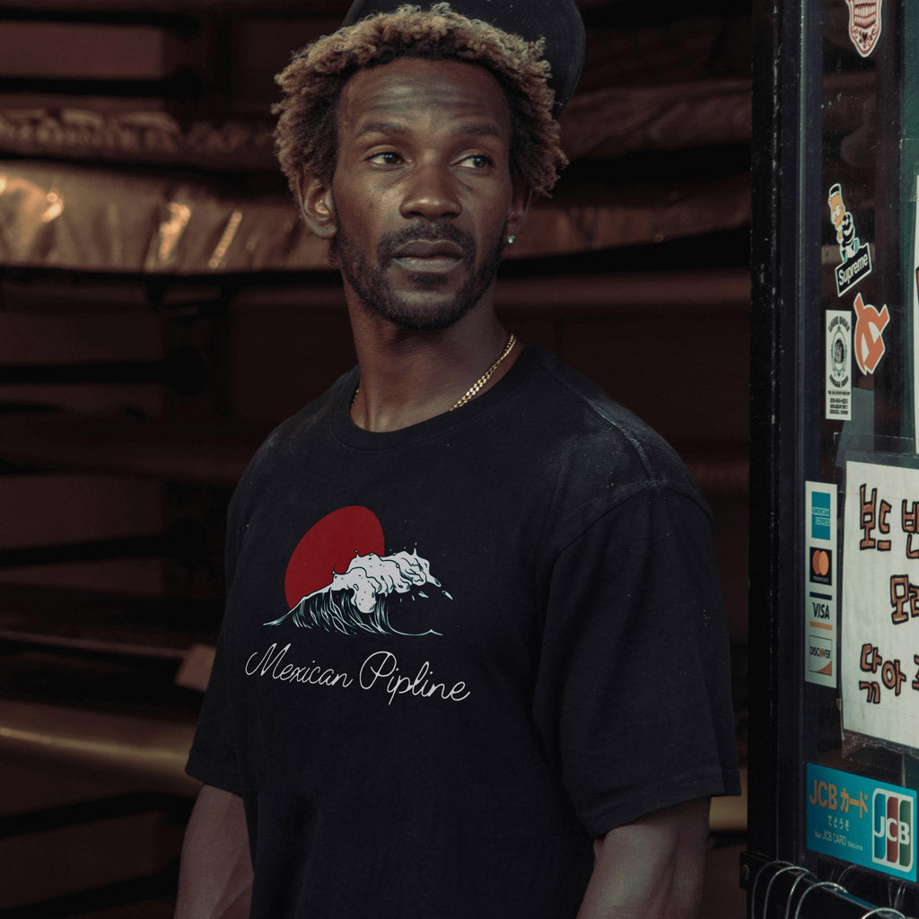 Mexican Pipeline men garment-dyed heavyweight t-shirt - Jhonnybgoods