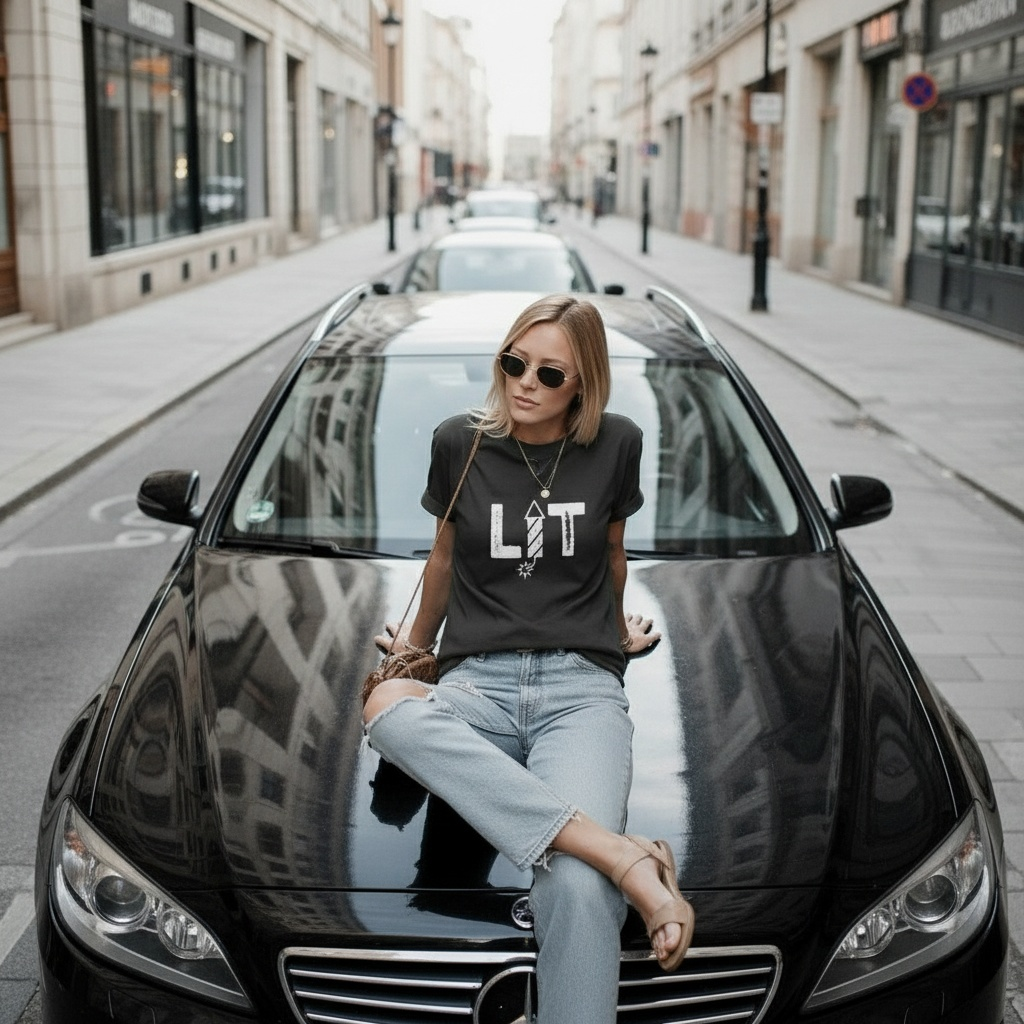 Lit Women's DryBlend® T-Shirt