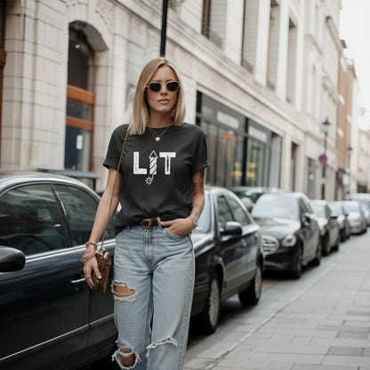 Lit Women's DryBlend® T-Shirt