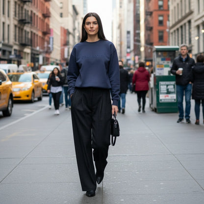 Paranoid - Women's Embroiderd vintage washed sweatshirt