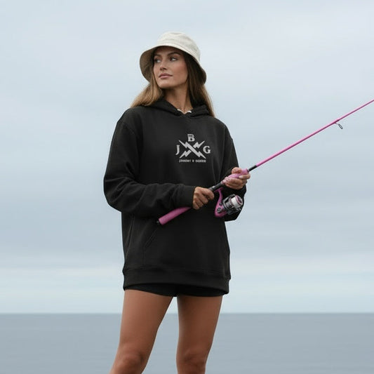 Pacific Waves - Women's Embroidered soft Surf hoodie