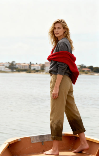 St. Augustine Rowing Club Embroidered women Premium Sweatshirt - Jhonnybgoods