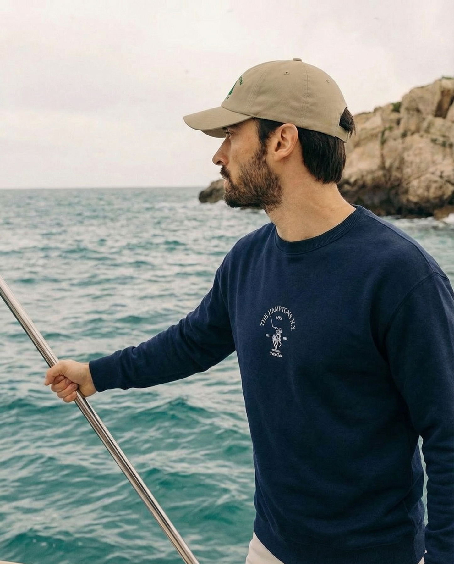 The Hamptons Polo Club Embroidered Unisex Premium Sweatshirt - Jhonnybgoods