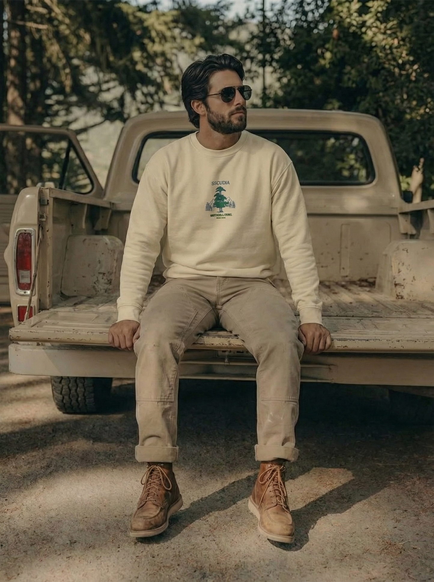 Sequoia National Park Embroidered men Sweatshirt - Jhonnybgoods