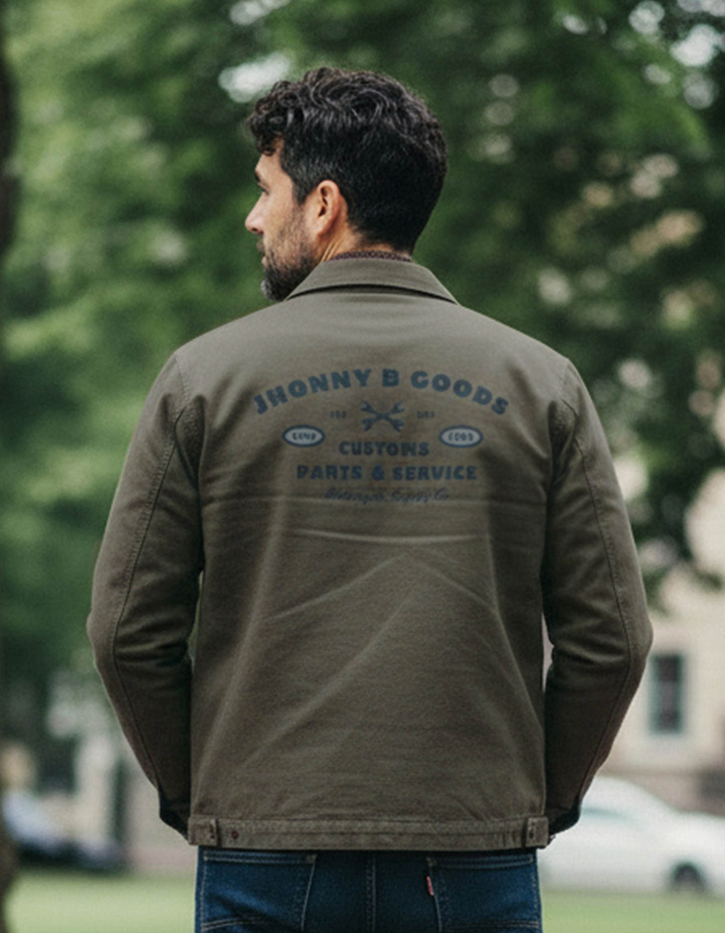 JBG Custom Parts & Service - Canvas Cord Collar Jacket