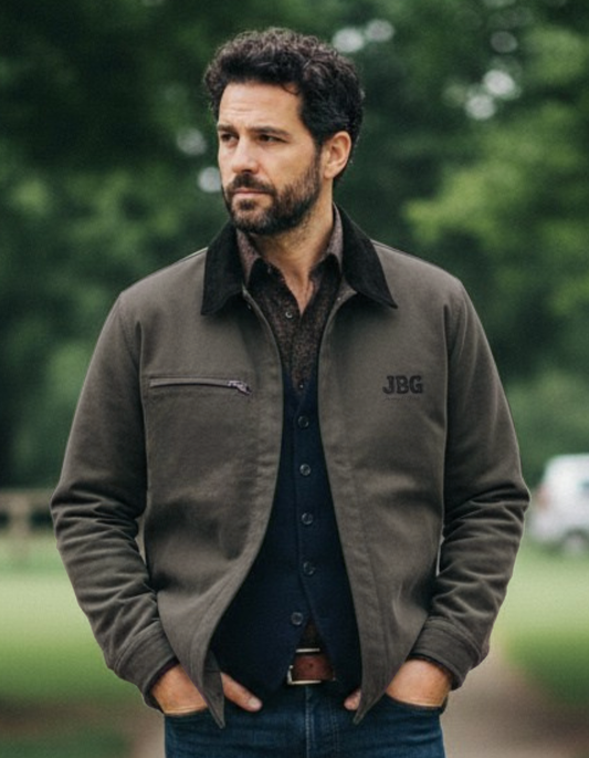 JBG Custom Parts & Service - Canvas Cord Collar Jacket