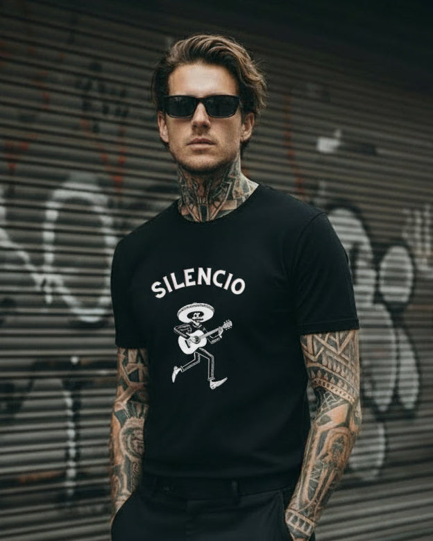 Silencio Men’s Garment-Dyed Heavyweight T-Shirt - Jhonnybgoods