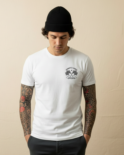 Race Ready Flags -Men's soft T-Shirt