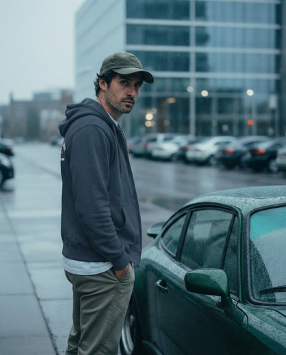 No Speed Limit Men’s Embroidered Fleece Zip-Up Hoodie – Premium Soft Fleece, Jersey-Lined Hood - Jhonnybgoods