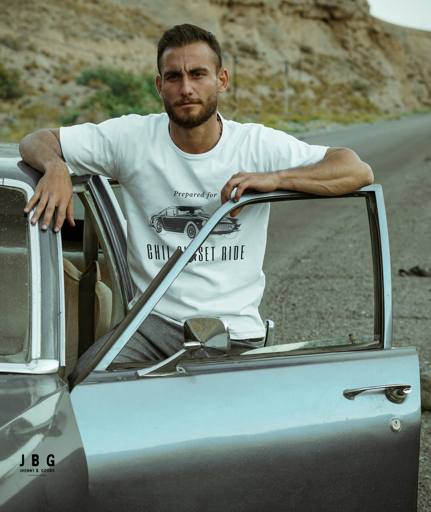 Sunset Drive premium men's t-shirt