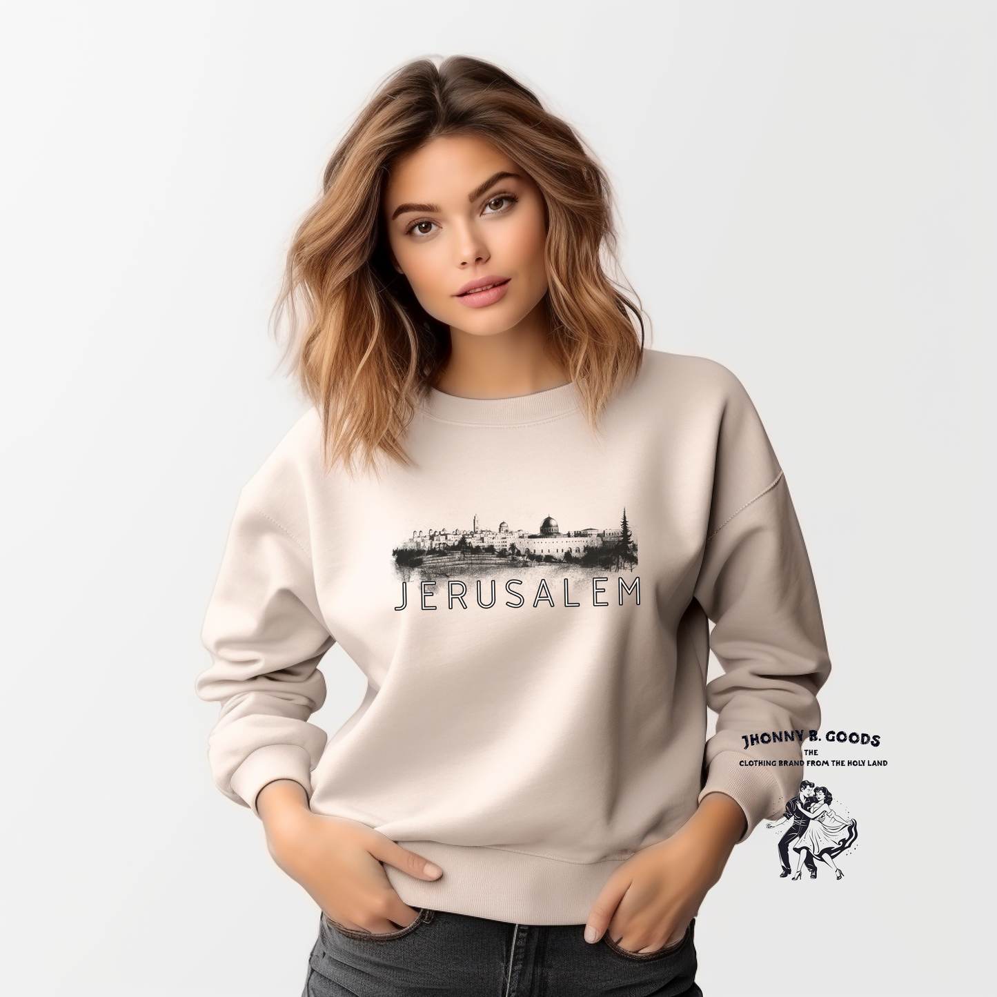 Jerusalem Unisex Crewneck Sweatshirt