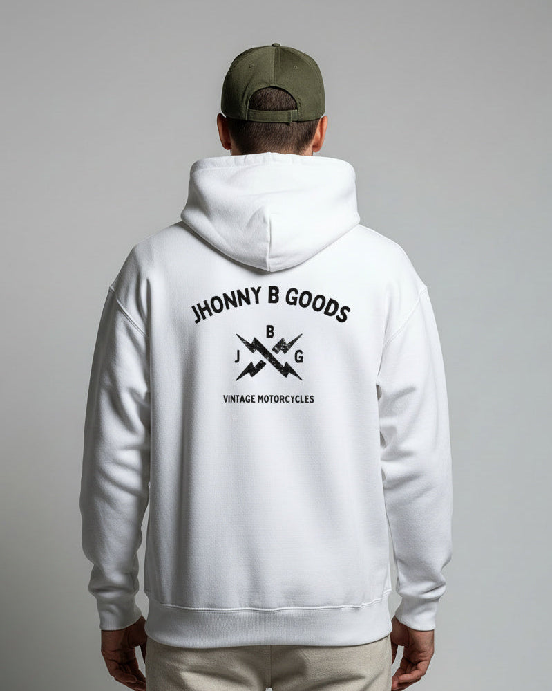 Vintage Motorcycles Men’s Heavy Blend Zip Hoodie – Soft Fleece, Metal Zipper, Retro Moto Style - Jhonnybgoods